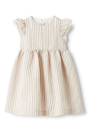 beige cotton dress IL GUFO KIDS | P25VM782R1000304